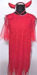 Kids Costumes to Hire - Red dress with netting